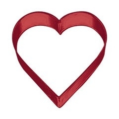 Wilton Red Heart Metal Cutter