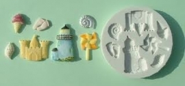 Alphabet Moulds Seaside