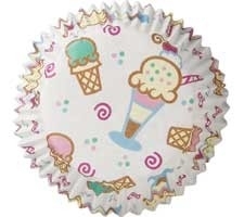 Cupcakevormpjes Ice Cream pk/50