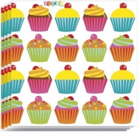 Cupcake Yummie Servetten