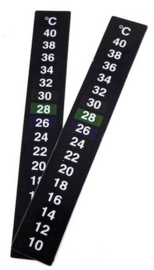 Zelfklevende thermometer 10-40