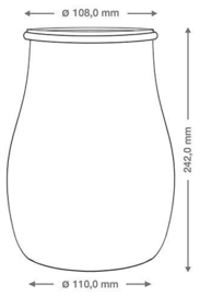 Grote fermentatiepot - L of  XL