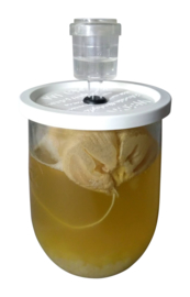 Kefirpot 1 liter - Met waterslot