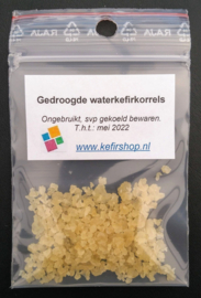 Compleet startpakket gedroogde waterkefir