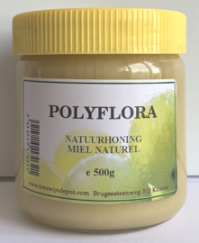 Rauwe polyflora honing 500g