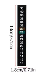 Zelfklevende thermometer
