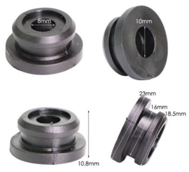 Rubber plug voor waterslot (weckpot)