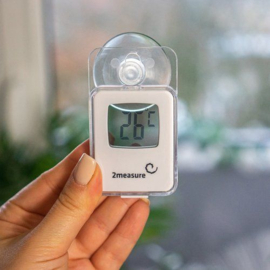 Digitale thermometer met zuignap