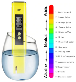 Digitale pH-meter Zuurgraad meten