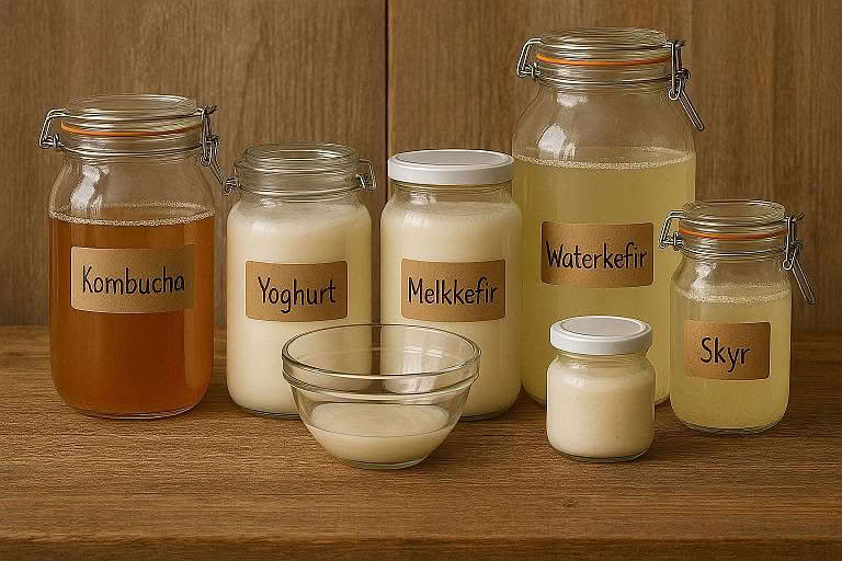 Probiotische fermenten. Eenvoud, snel klaar, lekker en gezond.