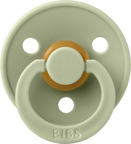 Bibs- Fopspeen Latex Anatomical- Sage
