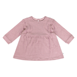 Ducky Beau-Baby Meisjes Jurk -Pale mauve