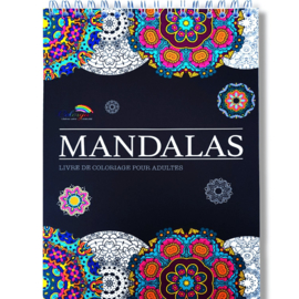 Kleurboek voor volwassenen 30 afb. Mandala's -White
