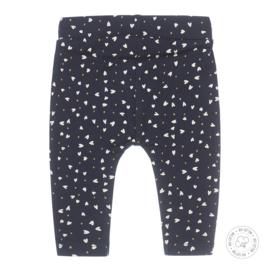 Dirkje-Baby Girls trousers Bio Cotton-Navy