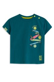 4President-Jongens T-shirt Patton-Blauw
