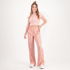 Vingino -Meisjes broek recht-Old Pink