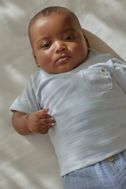 Little Dutch -T-shirt korte mouw blauw Baby Blue