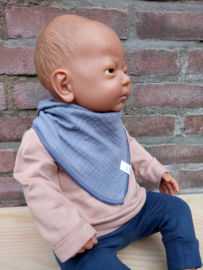 Maximo-Ewers-Boys Mini Driehoekige sjaal-Denim