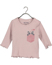 Blue Seven-Baby Girls knitted shirt-Rose