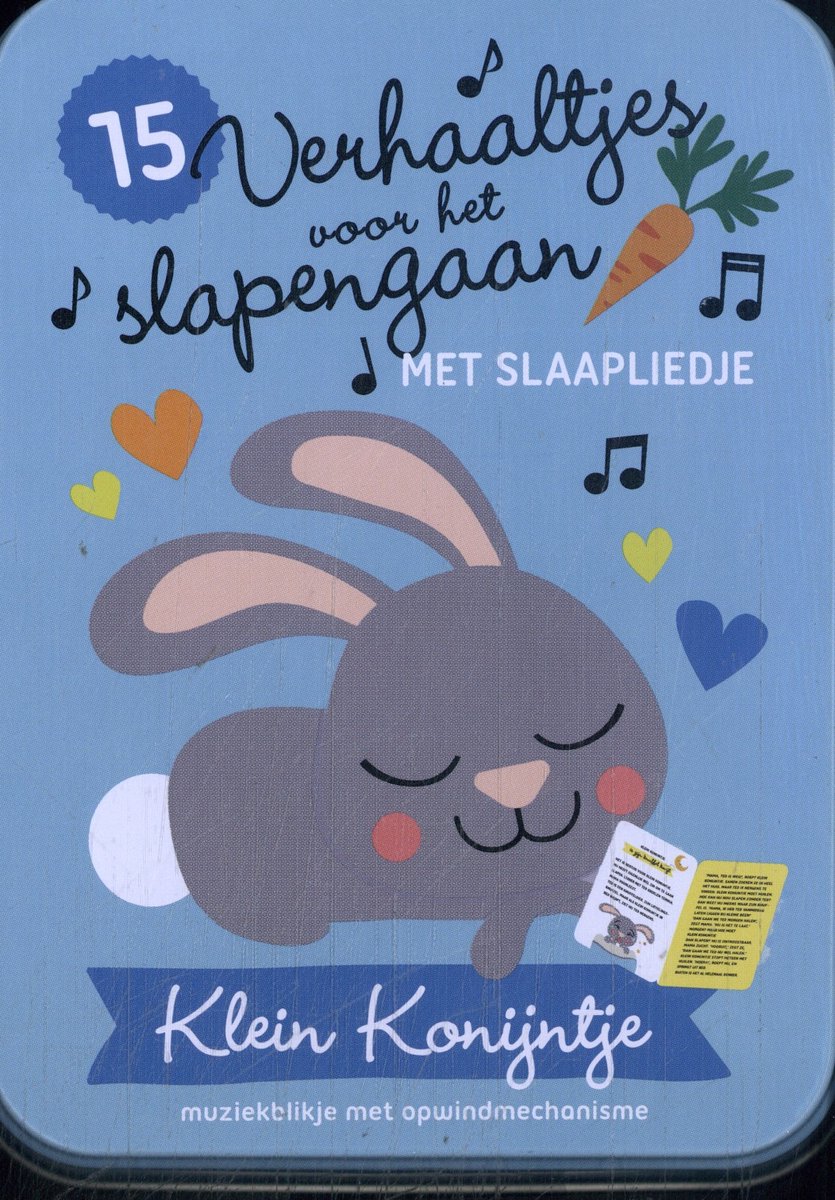 Image Books- Muziekblikje 15 verhaaltjes-klein konijntje