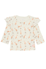 4President-Meisjes t-shirt Ziva-White