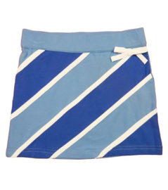 LoFff-Meisjes rok diagonal- Blauw