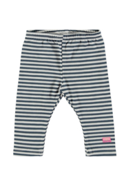 Bampidano-Meisjes legging-blauw streep