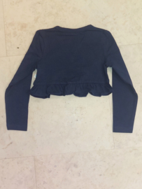 Blue Seven-Kids girls knitted Bolero-Ultramarin