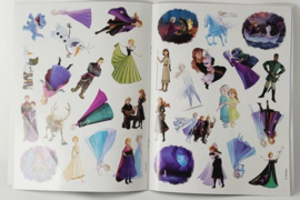 Walt Disney color and stickers - Frozen-paars