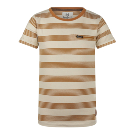 Koko Noko-Jongens T-Shirt ss-lange rug-Bruin