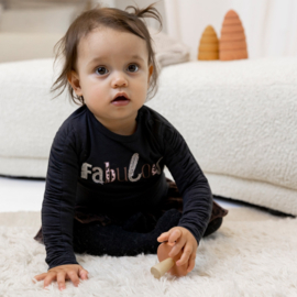 Dirkje-Meisjes T-shirt ls-Grijs