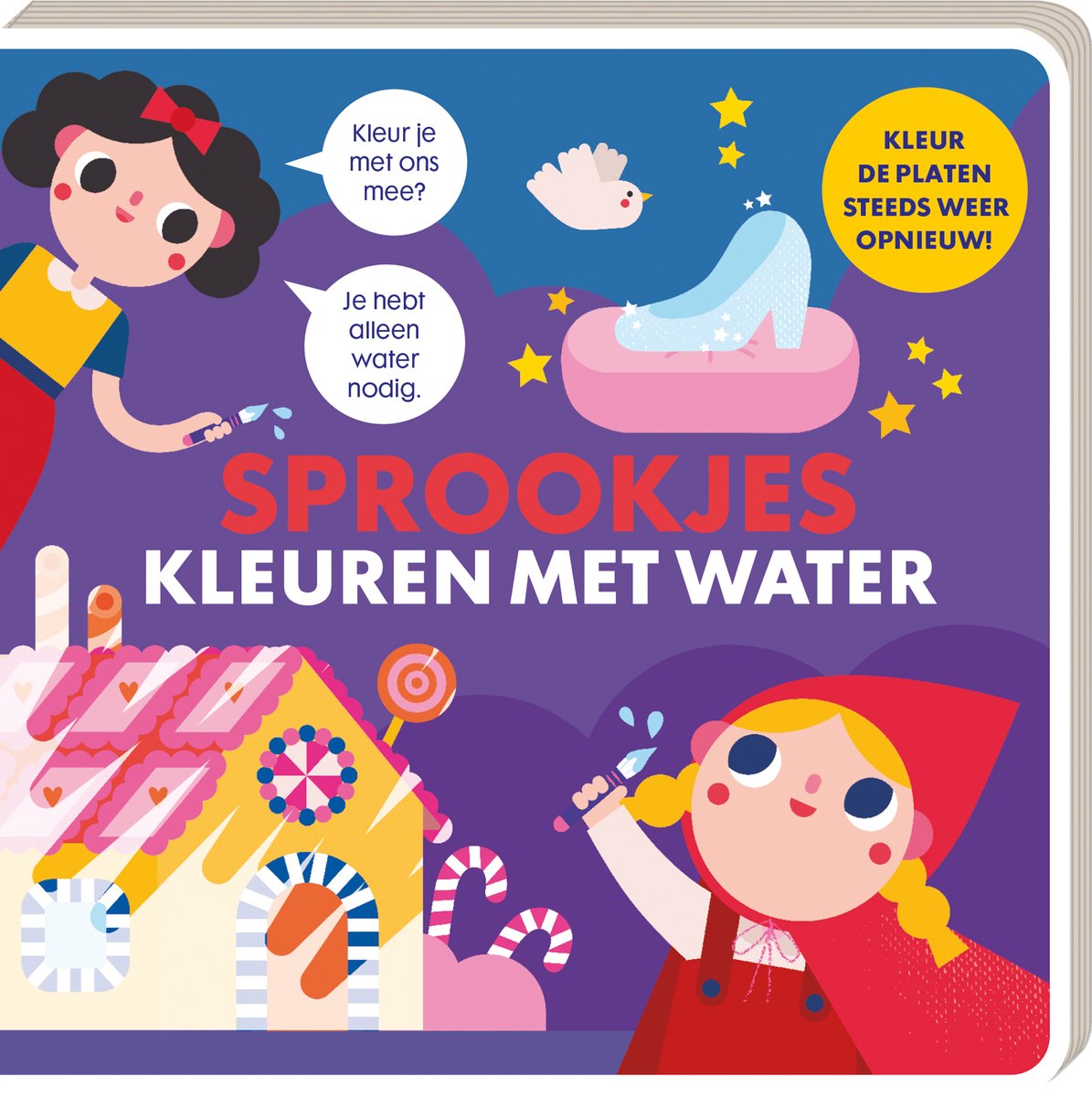 Image Books-Kleuren met water-Sprookjes-Meerdere kleuren