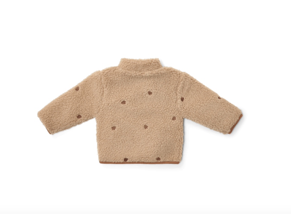 Little Dutch -Jongens Teddy vest-Taupe