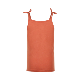 Koko Noko-Meisjes  top met bandjes- Roest oranje