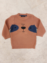 Blue Seven-Mini jongens pullover-Koper bruin