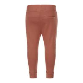 Koko Noko-Jongens joggingbroek-Rusty brown