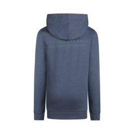 No Way Monday-Jongens Sweater met capuchon-Blauw