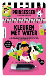 Interstat-Kleuren met water-kleur en doeblok-Prinsessen