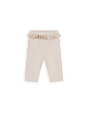 Petite Maison- Broek-Skyler  met ruchesdetail-Bruin