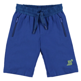 B'Chill-Jongens joggingbroek kort Nathan-Blauw