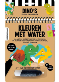 Insterstat-Kleuren met water-Dino’s