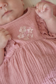 Little Dutch -Jurk roze met broekje Pink Blush