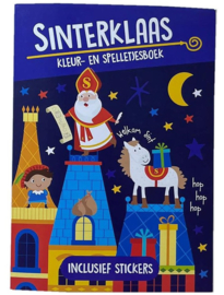 CW-Sinterklaas activiteiten kleurboek A4-Multi Color