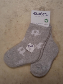 Ewers-Unisex Olifanten Socks  2pack-Grey