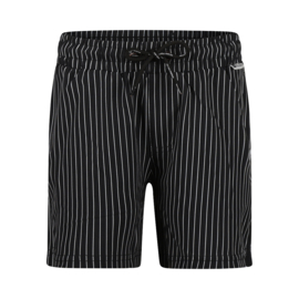 No Way Monday-Jongens Zwembroek mid -Zwart