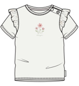 Little Dutch -T-shirt korte mouw wit