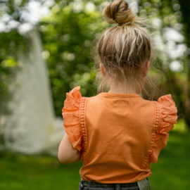 Koko Noko-Meisjes shirt-ss-Oranje