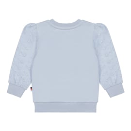 Dirkje-Meisjes sweater ls-Licht blauw
