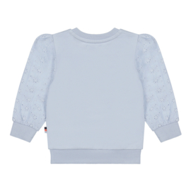 Dirkje-Meisjes sweater ls-Licht blauw