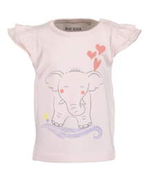 Blue Seven-Meisjes t-shirt-Roze